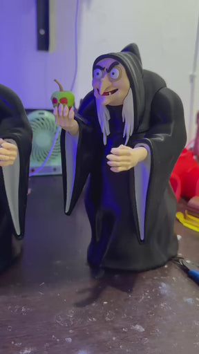 Boneco Bruxa Branca de Neve – Vilã Clássica de Conto de Fadas
