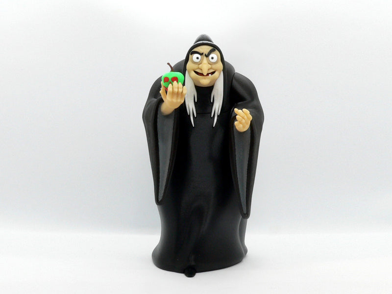 Boneco Bruxa Branca de Neve – Vilã Clássica de Conto de Fadas
