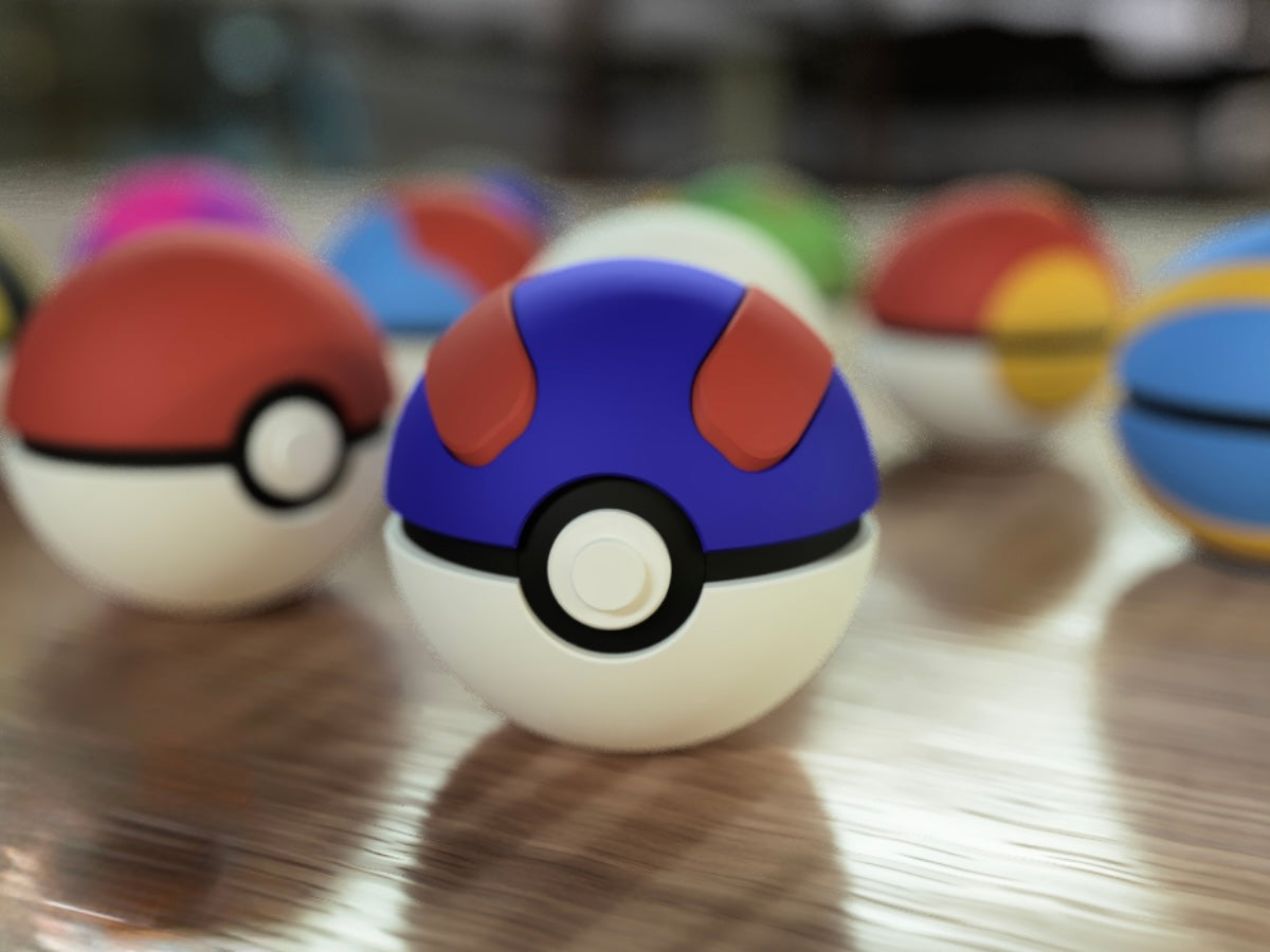 Great Ball Pokébolas 3D – Capture Todos os Seus Favoritos!